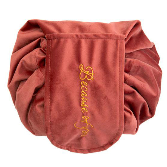 Solid Color Soft Velvet Cosmetic storage Bags