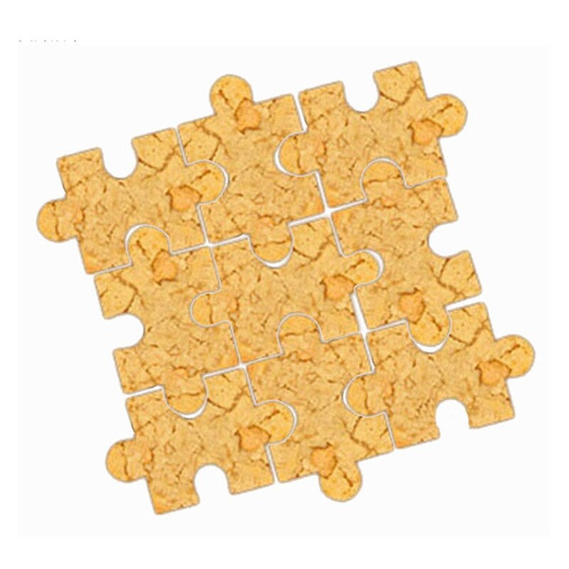 4Pcs/set 3D Puzzle Shape Stainless Steel Cookie Cutter