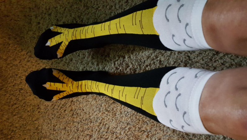 id 6799 Chicken Legs Socks🔥Christmas Socks Funny Gift🎁📣50% OFF