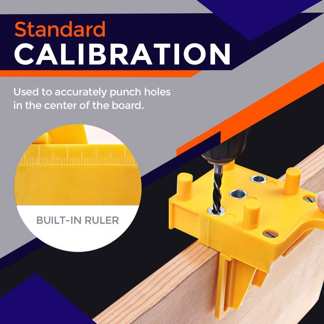Wood Doweling Hole Drill Guide Tool