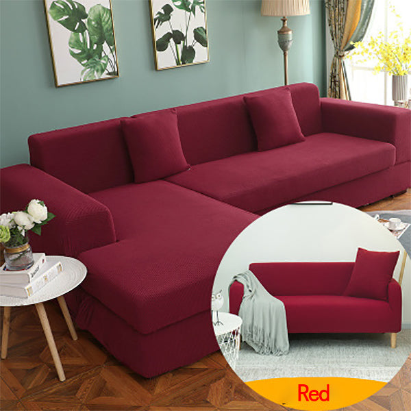 Solid Color Modern Minimalist Stretch Non-Slip Sofa Cover