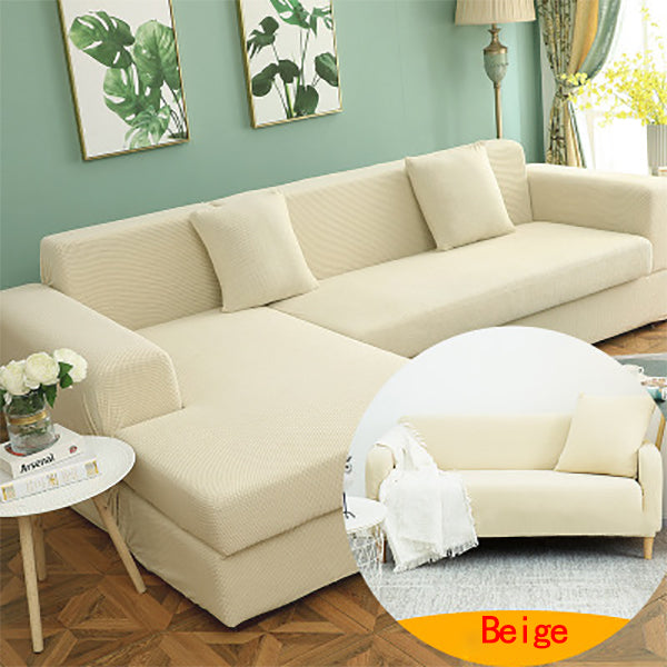 Solid Color Modern Minimalist Stretch Non-Slip Sofa Cover
