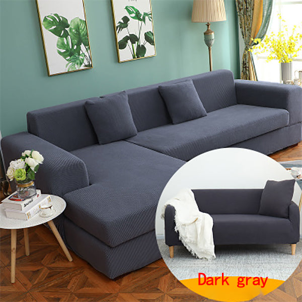 Solid Color Modern Minimalist Stretch Non-Slip Sofa Cover