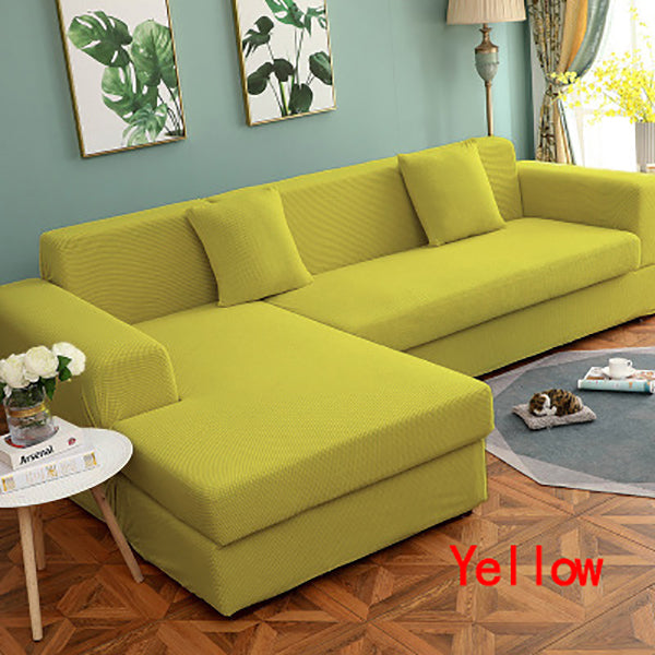 Solid Color Modern Minimalist Stretch Non-Slip Sofa Cover