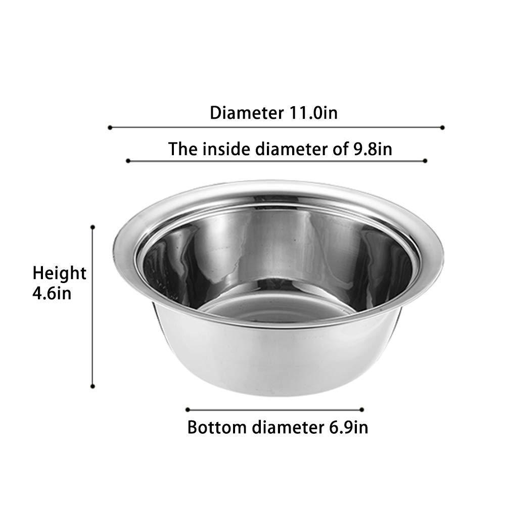 多機能ステンレス洗面器 - 2点購入で送料無料＆10%オフ