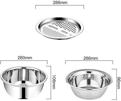 多機能ステンレス洗面器 - 2点購入で送料無料＆10%オフ