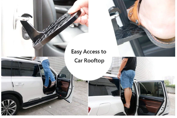 MULTI-FUNCTIONAL FOLDABLE CAR ROOF RACK STEP (400 POUNDS/180 KG)