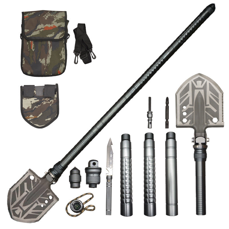 The Ultimate Survival Tool 23-in-1 Multi-Purpose Folding Shovel
