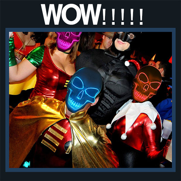 Halloween LED Skull Masks111