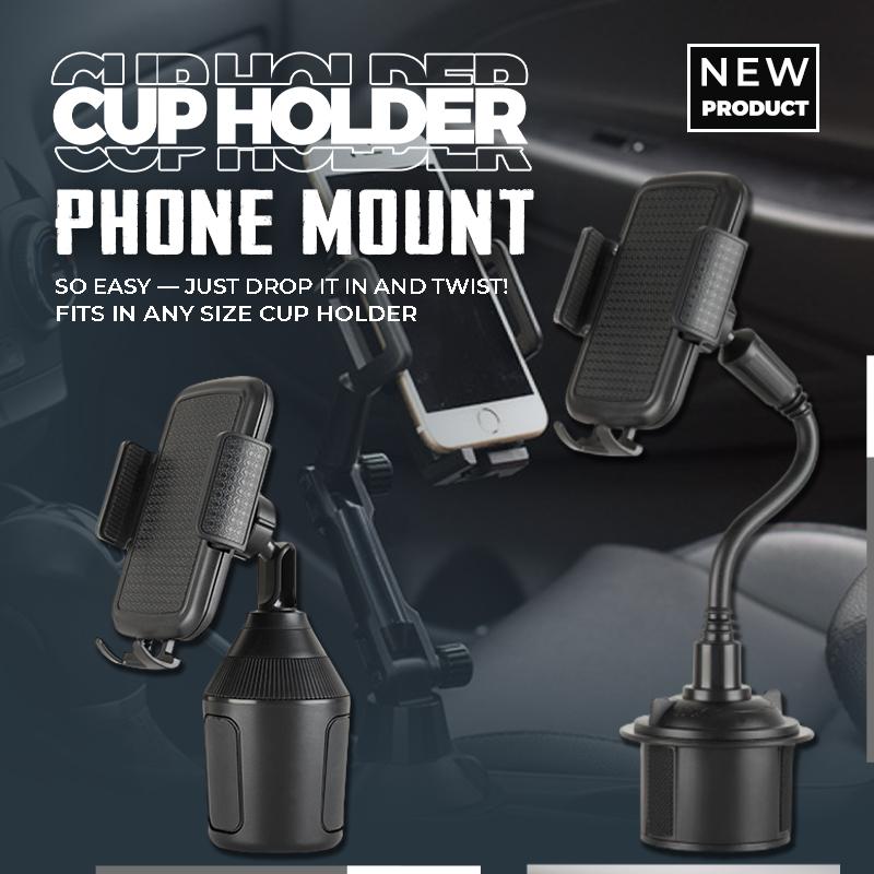 ユニバーサルカップホルダー スマートフォンマウント