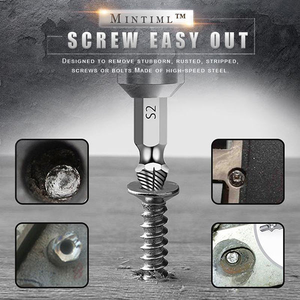 Screw Extractor (4Pcs)