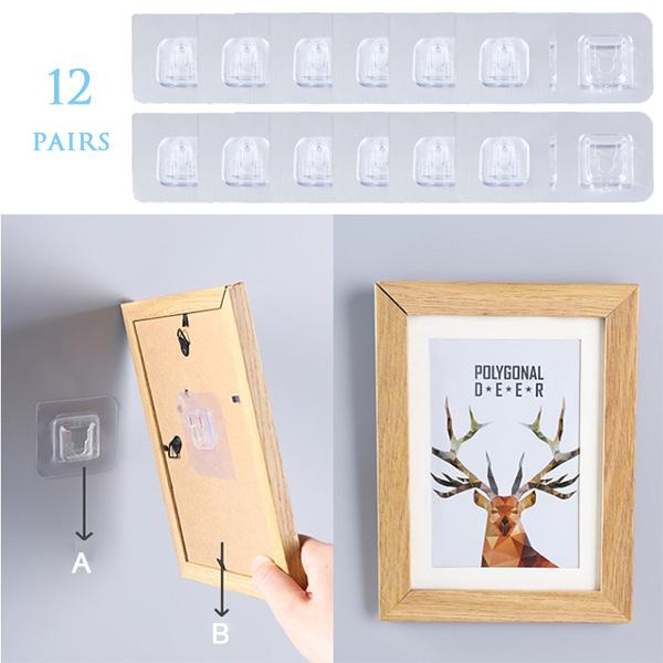 Double-sided Adhesive Wall Hooks