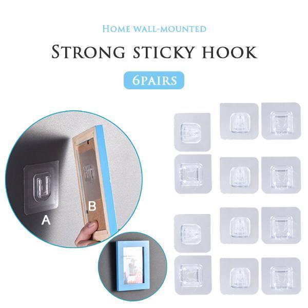 Double-sided Adhesive Wall Hooks