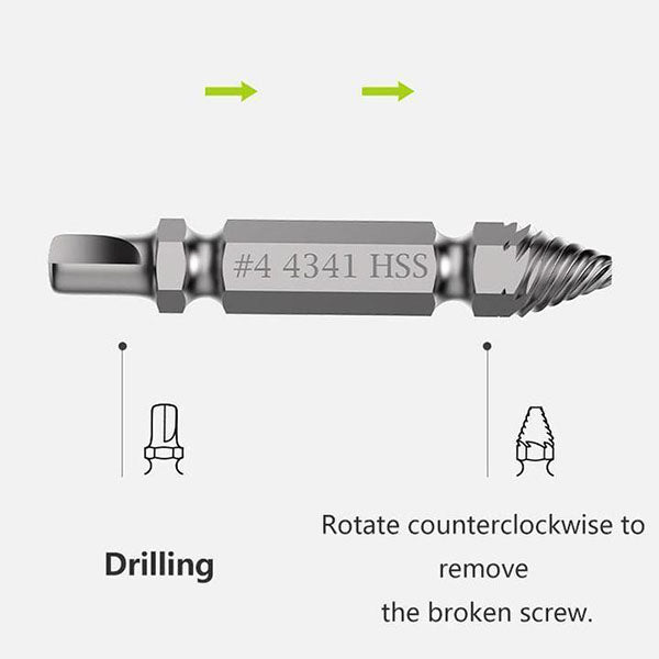 Screw Extractor (4Pcs)