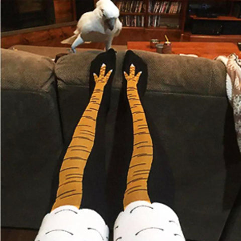 id 6799 Chicken Legs Socks🔥Christmas Socks Funny Gift🎁📣50% OFF