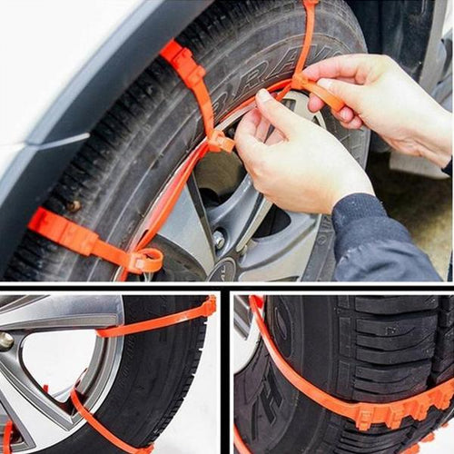 新しいポータブル車両用の滑り止めケーブルタイ - 安全第一! 
