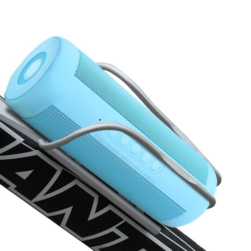 防水屋外HIFIコラムスピーカーワイヤレスBluetoothスピーカーサブウーファーサウンドボックス懐中電灯付きFMラジオTF MP3プレーヤー携帯電話対応