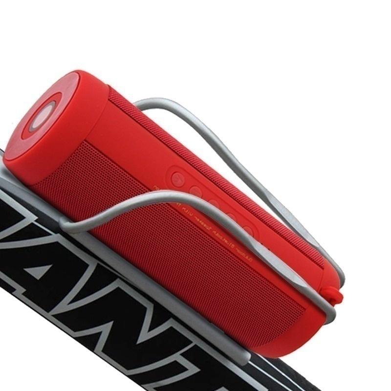 防水屋外HIFIコラムスピーカーワイヤレスBluetoothスピーカーサブウーファーサウンドボックス懐中電灯付きFMラジオTF MP3プレーヤー携帯電話対応