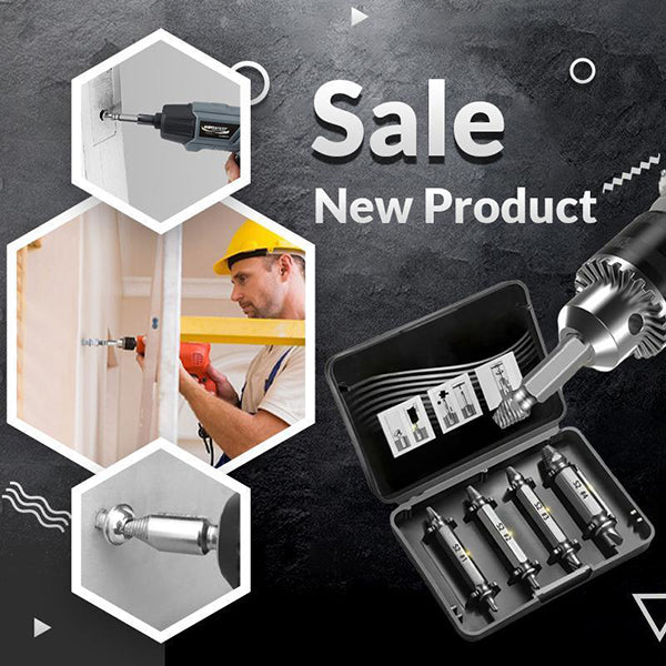 Screw Extractor (4Pcs)