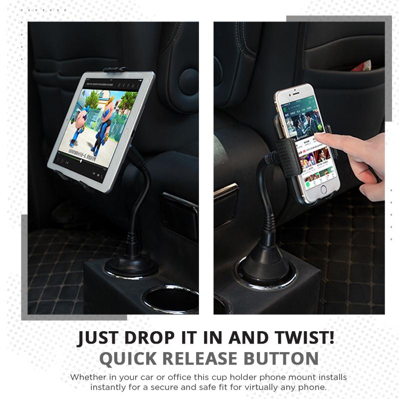 Universal Cup Holder Phone Mount