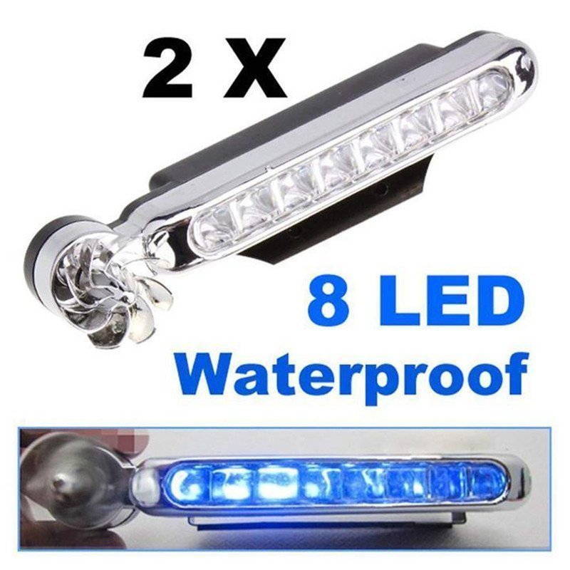 LED Wind Powered Vehicle Lights