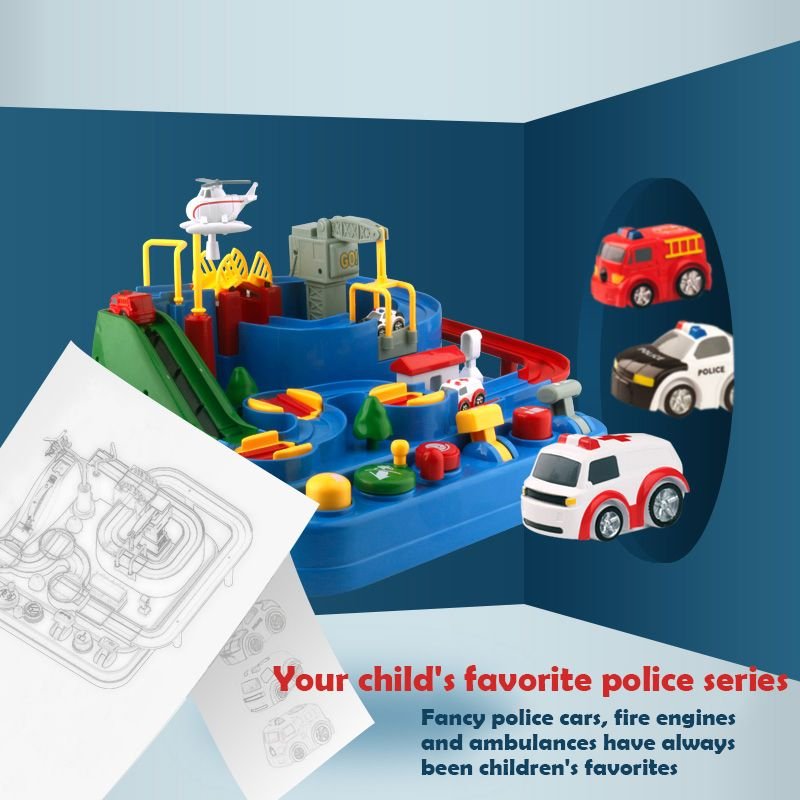 🔥2020 Hot Sales-Children Gift Puzzle Rail Car (😍Free Shipping)