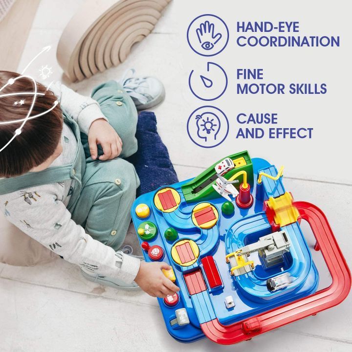 🔥2020 Hot Sales-Children Gift Puzzle Rail Car (😍Free Shipping)