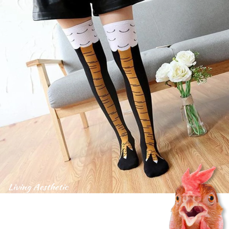 id 6799 Chicken Legs Socks🔥Christmas Socks Funny Gift🎁📣50% OFF