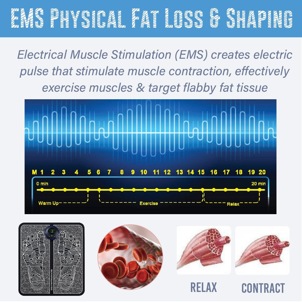 EMS Leg Reshaping Foot Massager