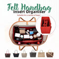 Felt Handbag Insert Organiser