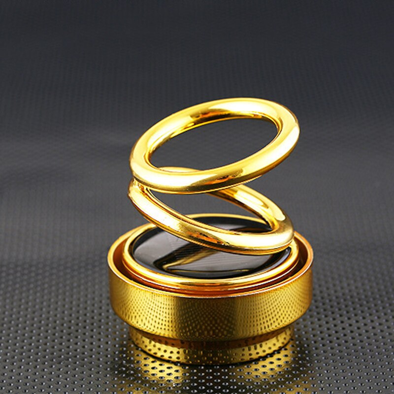 ダブルリングサスペンション回転ソーラーカーアロマセラピー