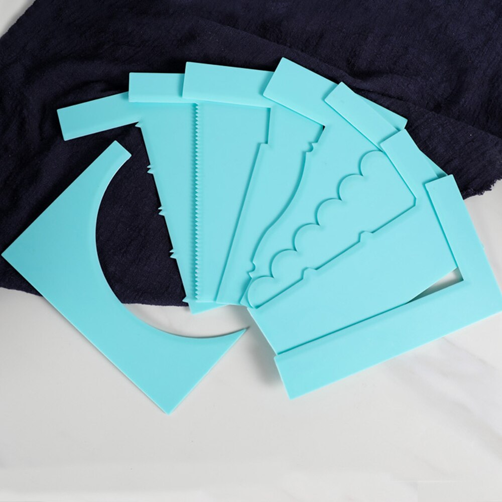 8-Style Cake Scrapers