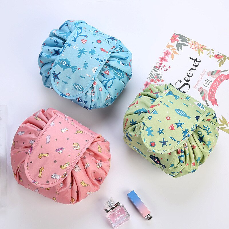 Silk Drawstring Storage Cosmetic Bags