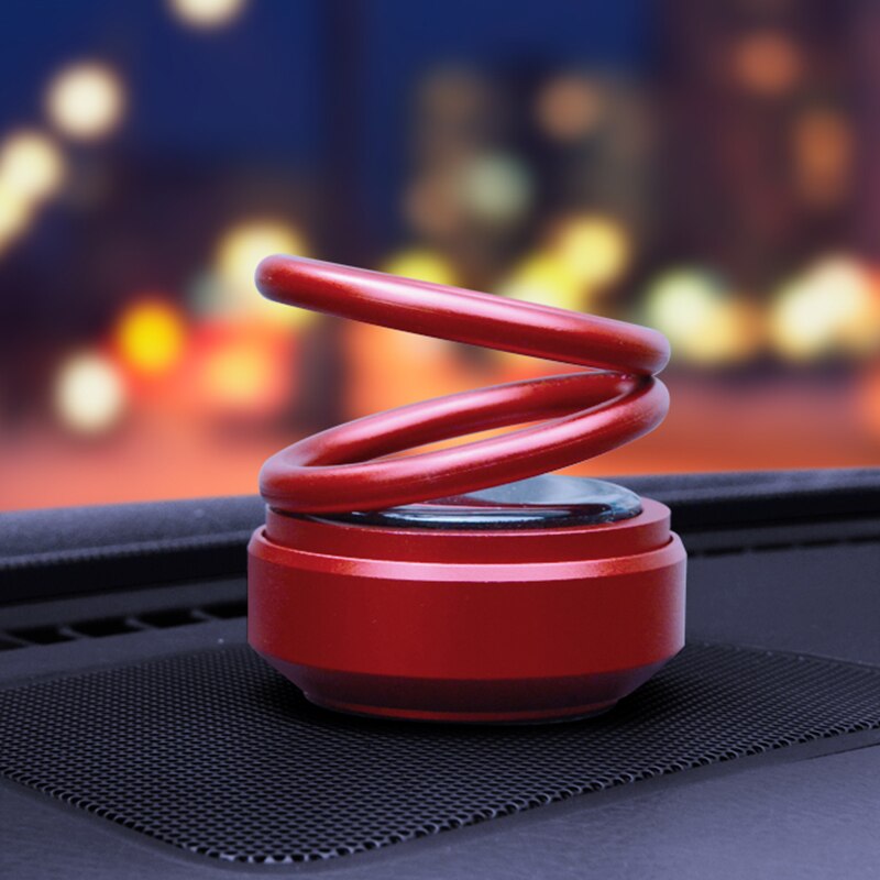 ダブルリングサスペンション回転ソーラーカーアロマセラピー