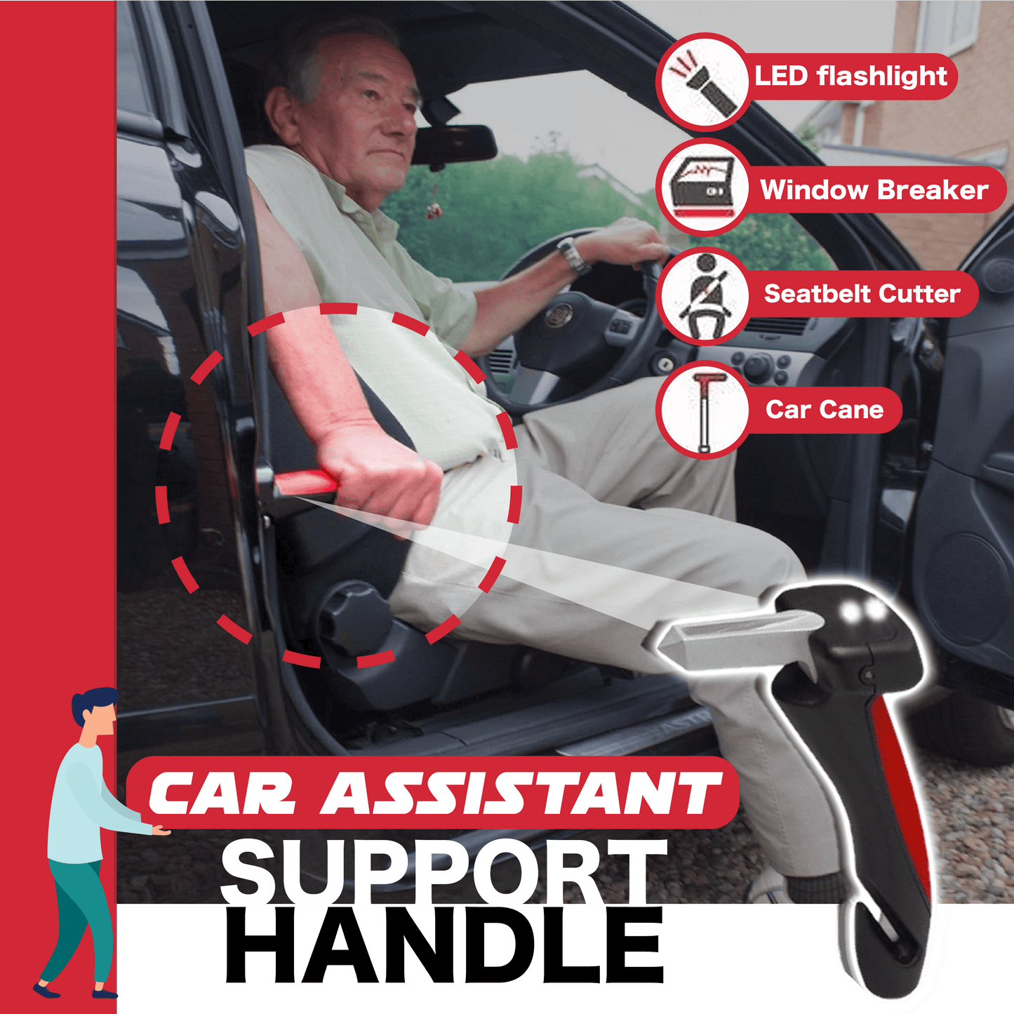 Car Assistant Support Handle