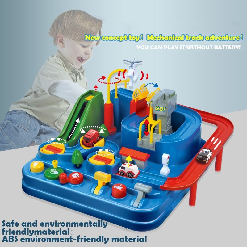 🔥2020 Hot Sales-Children Gift Puzzle Rail Car (😍Free Shipping)