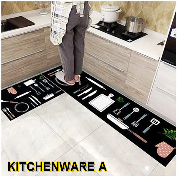 【🌎Florida Sent Out🚚】Multifunctional Kitchen Printed Non-slip Carpet