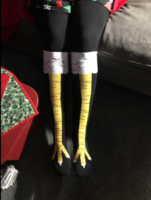id 6799 Chicken Legs Socks🔥Christmas Socks Funny Gift🎁📣50% OFF