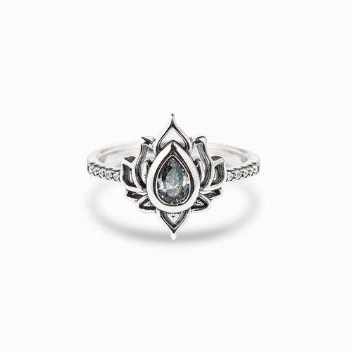 Beauty Can Come from Change Grow Lotus Ring