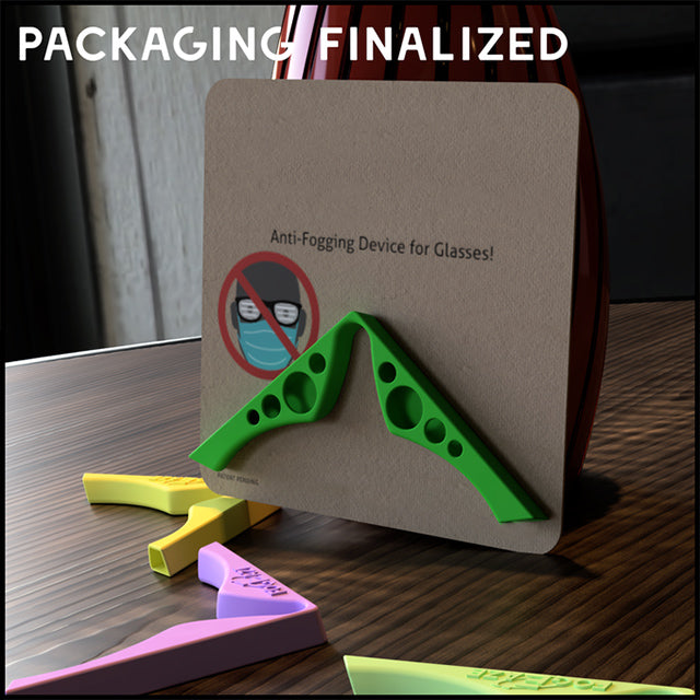 Accessory for masks - Prevent Eyeglasses From Fogging