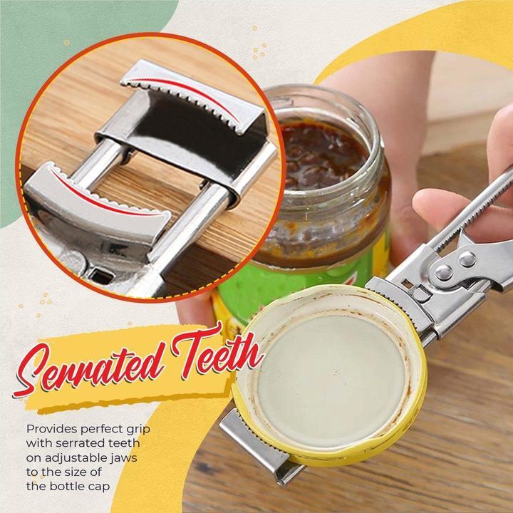 MasterOpener™ Adjustable Jar & Bottle Opener