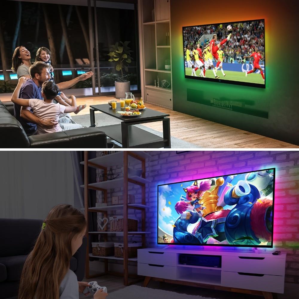 RGB Dream Color Ambilight Kit for HDTV Desktop PC Screen Background lighting